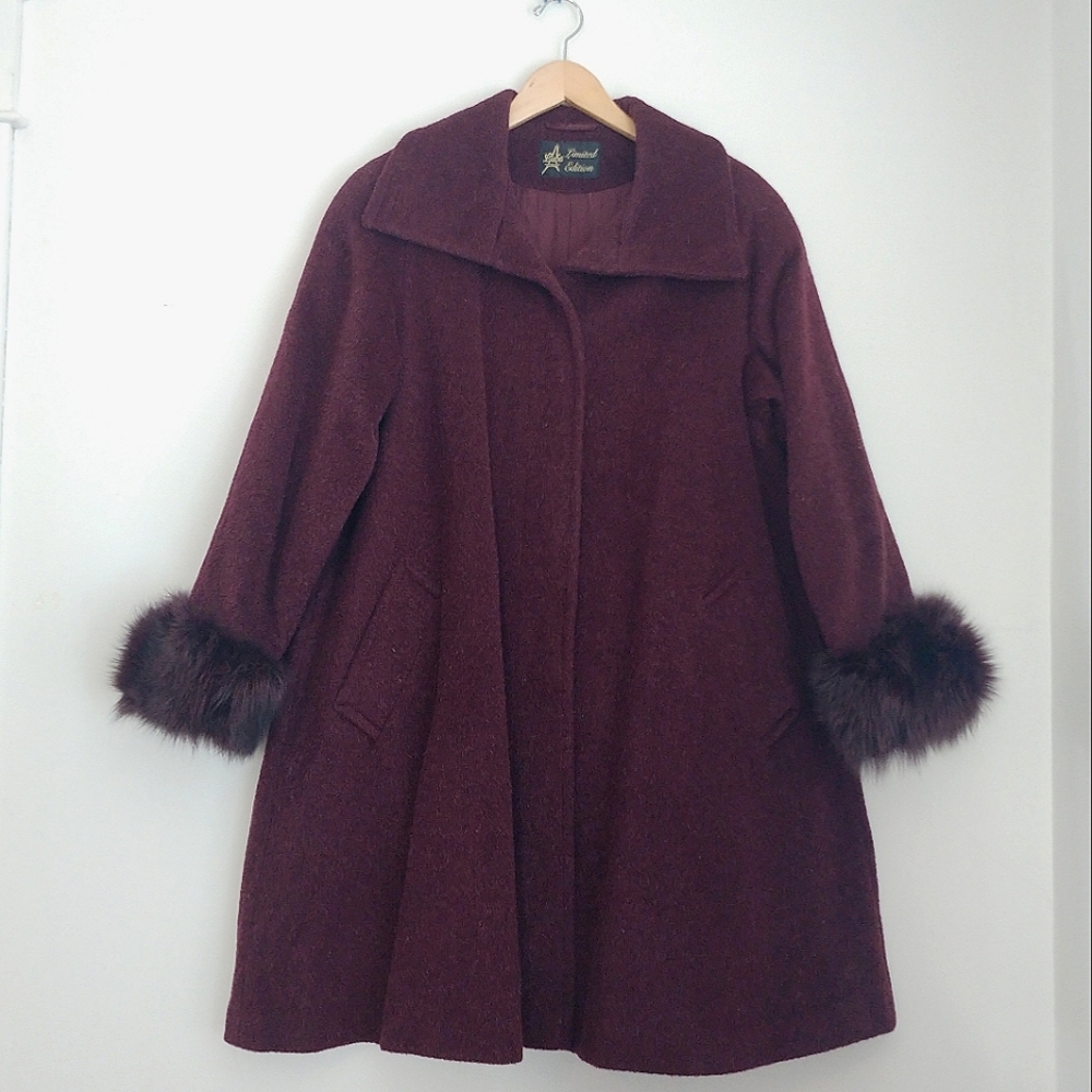 Vintage fancy swing coat